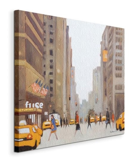 7th Avenue - New York - Obraz na płótnie Pyramid International