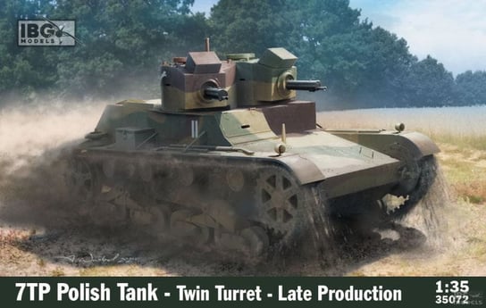 7TP Polish Tank Twin Turret 1:35 IBG 35072 IBG