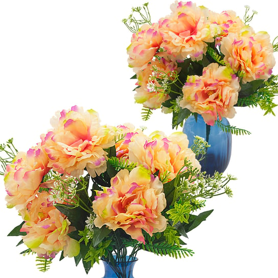 7X Kwiaty Bukiet Sztucznych Kwiatów Ozdobnych 45Cm decortrend