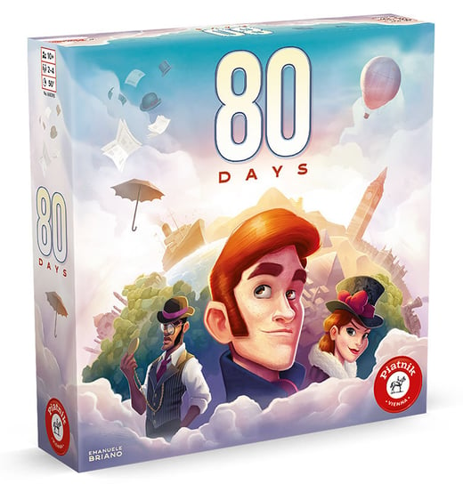 80 Days gra planszowa Piatnik Piatnik
