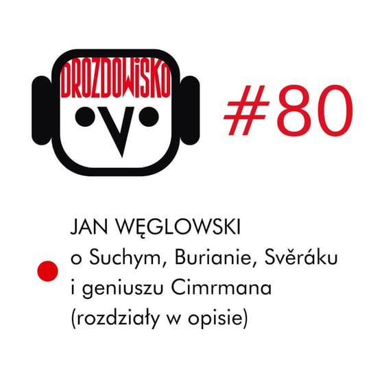 #80 Jan Węglowski o Suchym, Burianie, Svěráku i geniuszu Cimrmana (rozdziały w opisie) - Drozdowisko - podcast Drozda Teresa