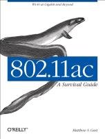 802.11ac: A Survival Guide Gast Matthew