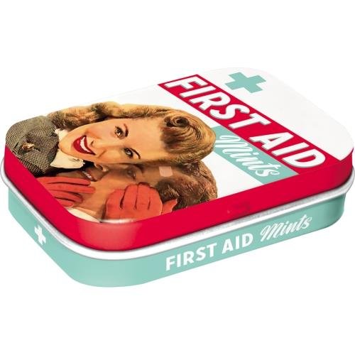81333 Mint Box First Aid Couple Nostalgic-Art Merchandising