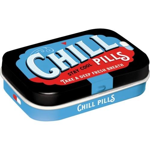 81376 Mint Box Chill Pills Nostalgic-Art Merchandising