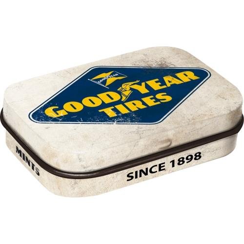 81395 Mint Box Goodyear-Logo White Nostalgic-Art Merchandising