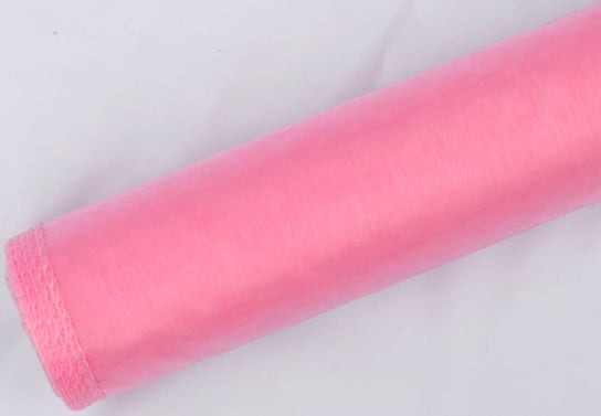 [840009] Organza obszyta na rolce 40cm 9m LT. PINK Inna marka