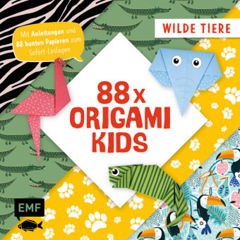 88 x Origami Kids - Wilde Tiere Edition Michael Fischer