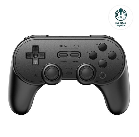 8BitDo PRO 2 Gamepad Hall Ed/Black RET00409 8bitdo