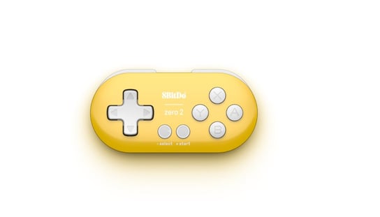 8BitDo Zero 2 Bluetooth Gamepad Mini Controller Yellow (RET00221) 8bitdo
