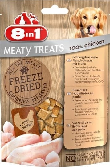 8in1 Dog Freeze Dried Chicken 50g 8in1