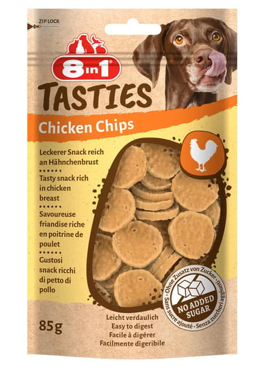 8In1 Przysmak Tasties Chicken Chips 85G 8in1