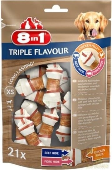 8in1 Triple Flavour XS 21 szt. 8in1