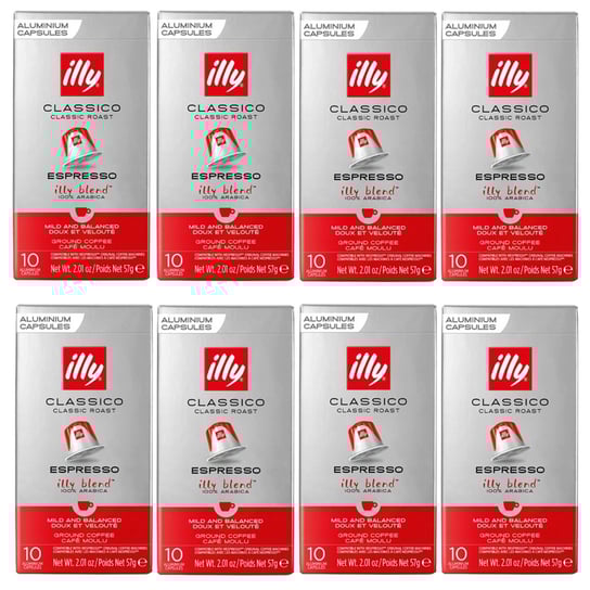 8x Kapsułki Illy Classico 10szt. Illy