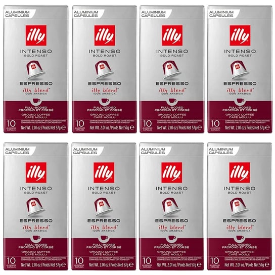 8x Kapsułki Illy Intenso 10szt. Illy