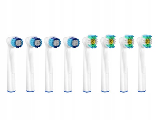 8x końcówki do szczoteczki Oral-B 3D White + Precision Spinel