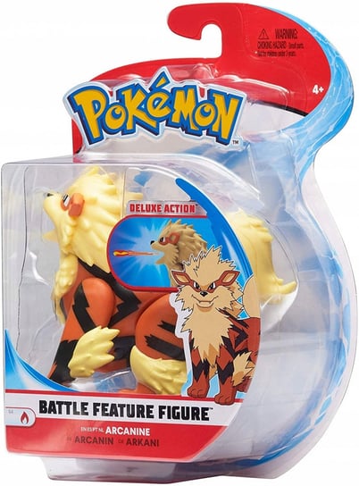 95135 POKEMON Battle Feature Figurki - Arcanine Pokemon
