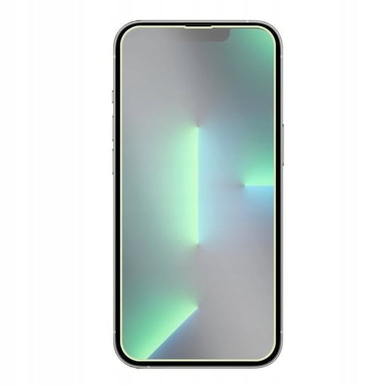 9H SZKŁO hartowane do iPhone 13 / 13 PRO / iPhone 14 FLUO SZKIEŁKO NA CAŁY EKRAN Szybka 9H ziel GSM-HURT