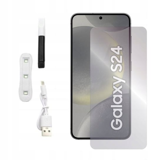 9H SZKŁO hartowane do Samsung Galaxy S24 5G SM-S921 UV i lampa GSM-HURT