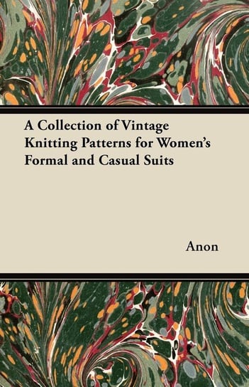 A Collection of Vintage Knitting Patterns for Women's Formal and Casual Suits Anon