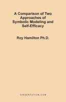A Comparison of Two Approaches of Symbolic Modeling and Self-Efficacy Hamilton Roy