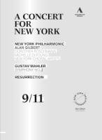 A Concert for New York-Sinfonie 2 (brak polskiej wersji językowej) 
