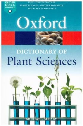 A Dictionary of Plant Sciences Allaby Michael