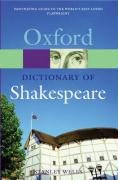 A Dictionary of Shakespeare Wells Stanley