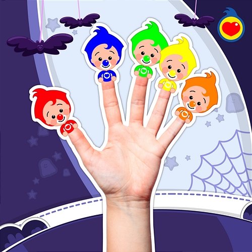 A Família dos Dedos Coloridos do Halloween Um Herói do Coração