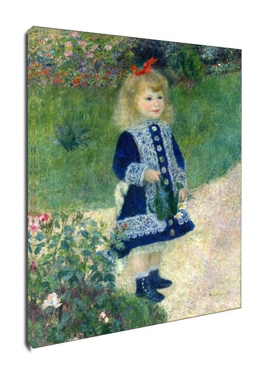 A Girl with a Watering Can, Auguste Renoir - obraz na płótnie 30x40 cm Galeria Plakatu