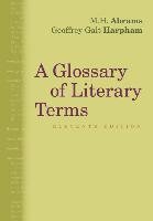 A Glossary of Literary Terms Harpham Geoffrey Galt, Abrams M.H.