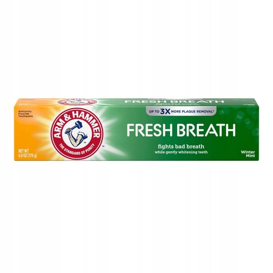 A&H Fresh Breath, Pasta do zębów, 170 g Arm&Hammer