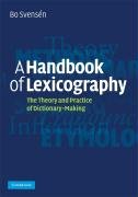 A Handbook of Lexicography Svensen Bo