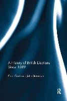 A History of British Elections Since 1689 Cook Chris, Stevenson John
