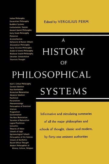 A History of Philosolphical Systems Null