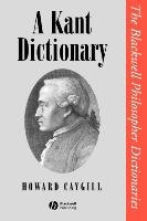 A Kant Dictionary Caygill Howard