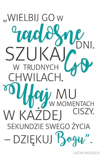 A Kartka składana - Wielbij go w radosne dni Inna marka