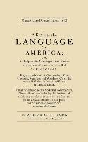 A Key Into the Language of America Williams Roger