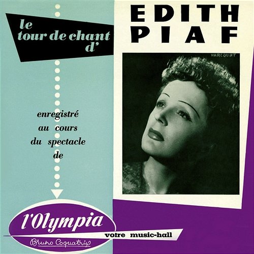 A L'Olympia 1955 Edith Piaf