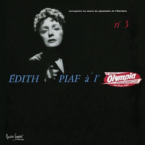 A L'Olympia 1958 Edith Piaf