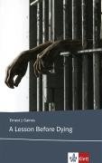 A Lesson Before Dying Gaines Ernest J.