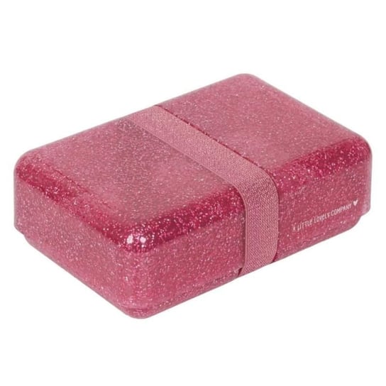 A Little Lovely Company - Śniadaniówka Lunchbox GLITTER Pink Inna marka