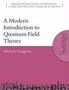A Modern Introduction to Quantum Field Theory Maggiore Michele