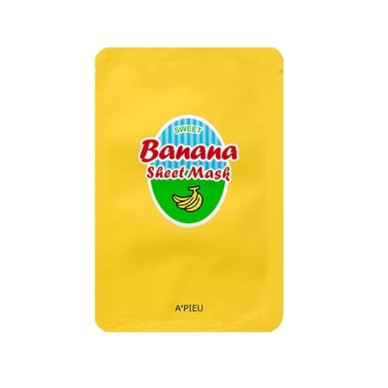 A'Pieu, Sheet Mask, nawilżająco-odżywcza maseczka w płachcie Banana, 23 g A'Pieu