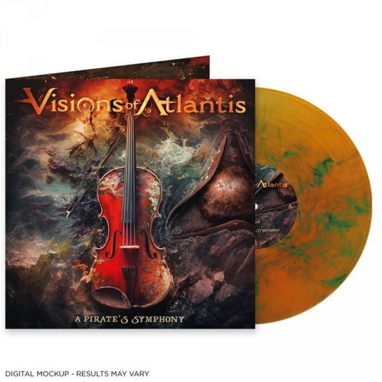 A Pirates Symphony (Orange-Green Marbled) Visions Of Atlantis