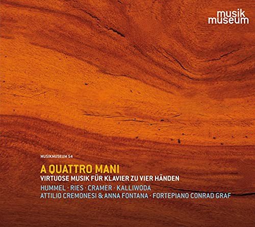 A Quattro Mani - Virtuose Musik Für Klavier Zu Vier Händen Various Artists