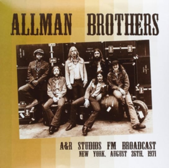 A&R Studios FM Broadcast, New York, August 26th, 1971, płyta winylowa The Allman Brothers Band