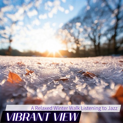 A Relaxed Winter Walk Listening to Jazz Vibrant View