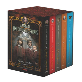 A Series of Unfortunate Events Box Set, 5 Vols. HarperCollins US