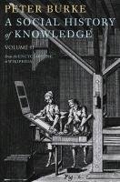 A Social History of Knowledge II Burke Peter