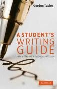 A Student's Writing Guide Taylor Gordon